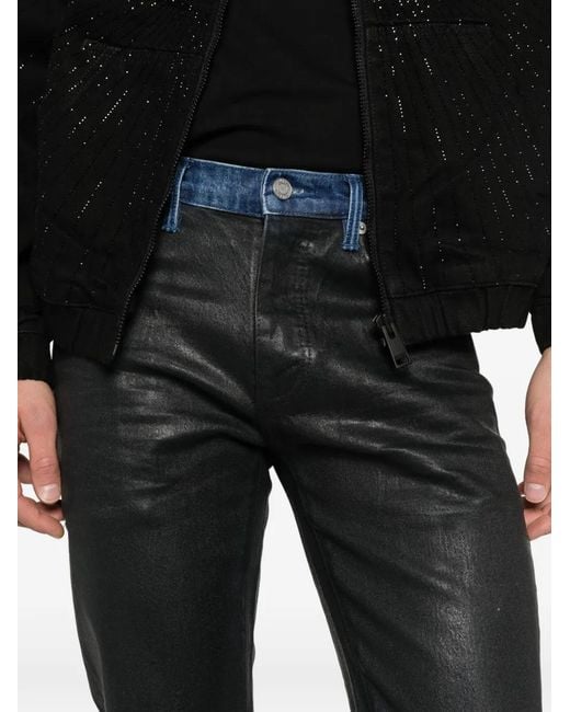 Purple Brand Blue Jean Skinny P001 À Fini Enduit for men