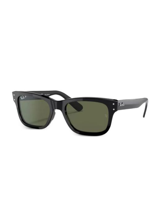 Ray-Ban Sonnenbrille Mit Eckigem Gestell in Green für Herren