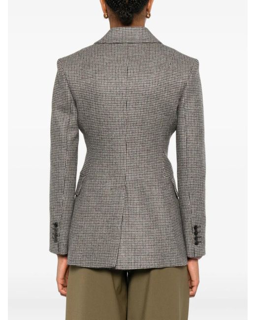 P.A.R.O.S.H. Gray Giacca Double-Breasted Jacket