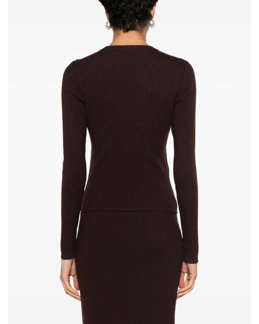 Pinko Brown Sturdy Mesh