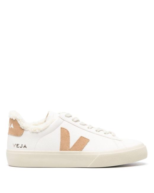 Veja White Campo Winter Chromefree Sneakers