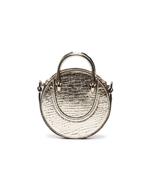 Chloé White Mini Pixie Crossbody Bag