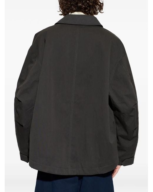 Studio Nicholson Combat Jack Met Zak in het Black voor heren