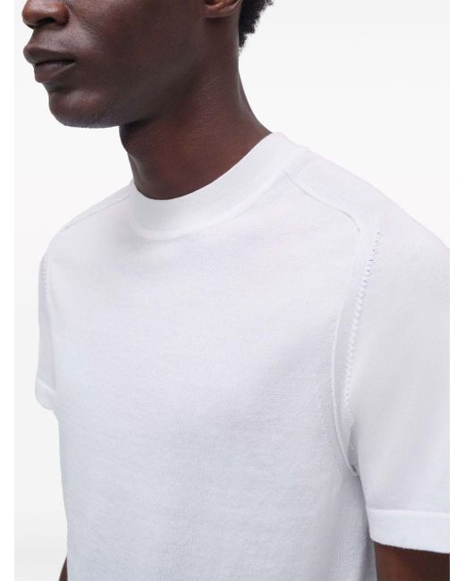 Jonathan Simkhai White Kellyn Cotton T-shirt for men