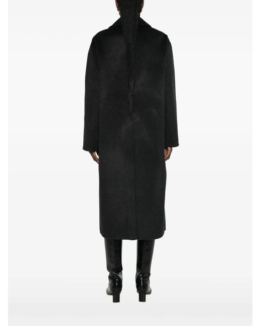 The Dynamis Studio Black Double-Breasted Coat
