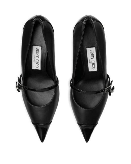 Jimmy Choo Black Aren Pumps 65