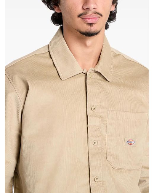 Dickies Overhemd Met Logopatch in het Natural voor heren