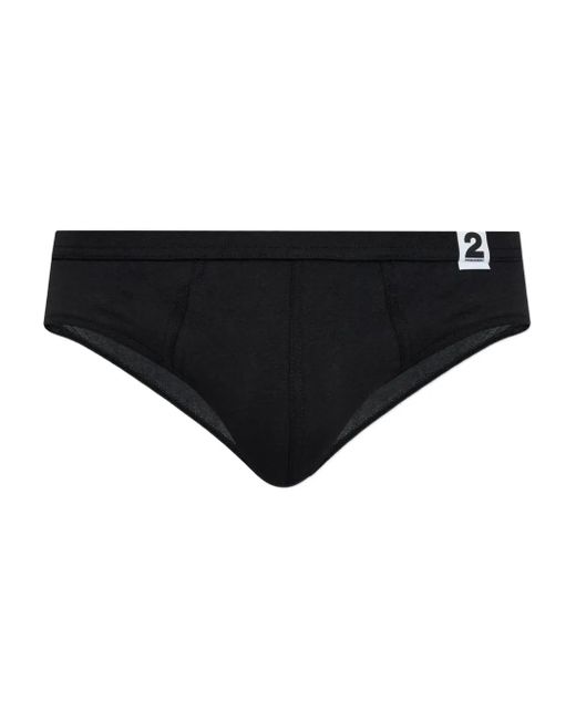 DSquared² Slip Mit Logo-Etikett in Black für Herren