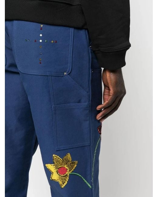 Sky High Farm Hose Mit Pailletten in Blue für Herren