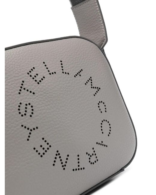 Stella McCartney Gray Stella Logo Small Camera Bag