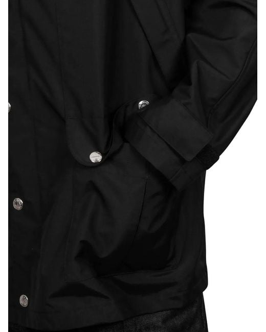 Junya Watanabe Black Veste À Boutonnière for men