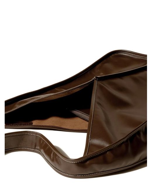 Hereu Brown Shoulder Bags for men