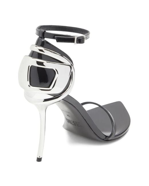 DIESEL Metallic D-Ten&Half Sandal