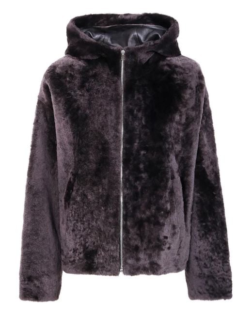 Yves Salomon Black "Veste 61Cm" Jacket