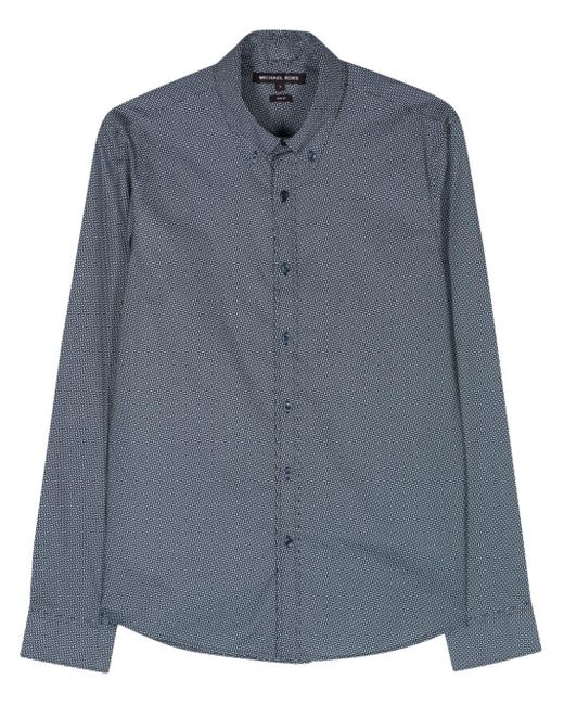 Camisa con estampado gráfico Michael Kors de hombre de color Blue