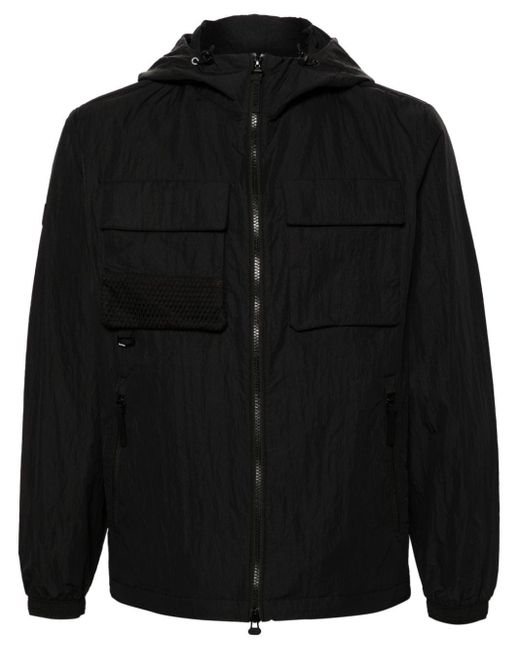 Duvetica Black Multi-pocket Hooded Jacket for men