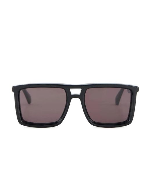 Off-White c/o Virgil Abloh Stratford Sonnenbrille Mit Eckigem Gestell in Black für Herren
