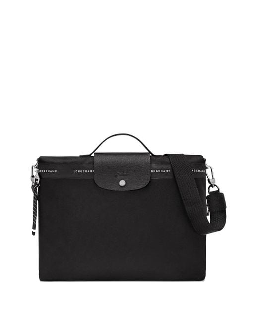Longchamp Black Le Pliage Energy Briefcase