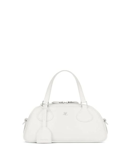 Courreges White Friday Tote Bag