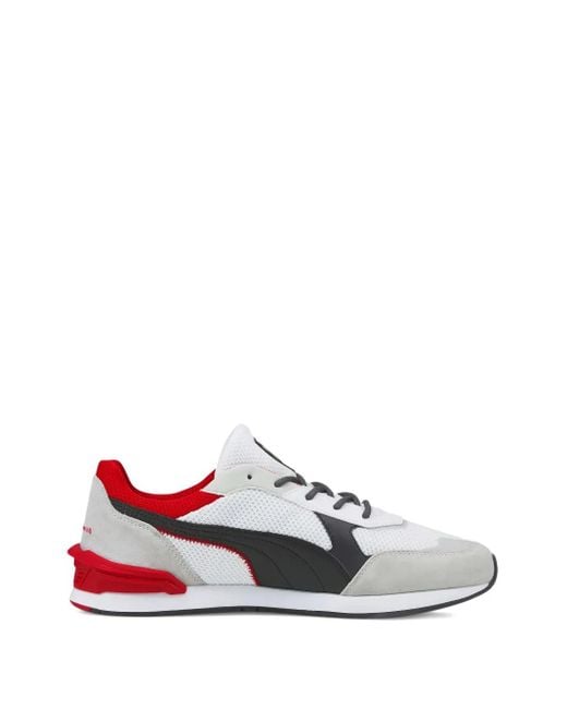 PUMA X Scuderia Ferrari Low Racer Sneakers in White für Herren