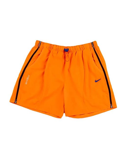 Nike Orange Project F.R.O.G. Zip Shorts for men