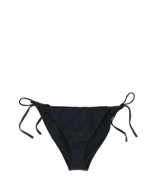 Polo Ralph Lauren Black Ricky Jacquard-Pony Bikini Briefs