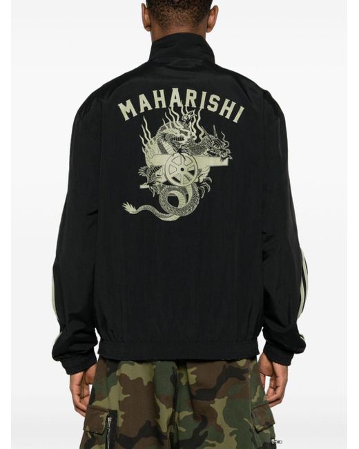 MAHARISHI Arsenal ジャケット adidas Arsenal x Maharishi 23/24 Anthem Jacket - Black
