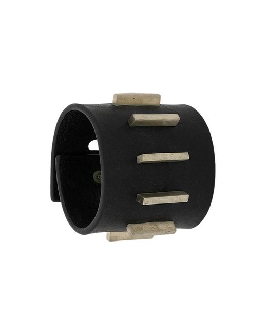 Parts Of 4 Black Restraint Charm Bracelet
