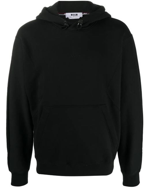 メンズ MSGM ロゴ パーカー Black