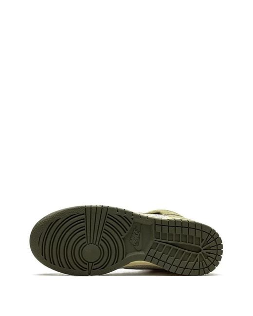 Nike Green Dunk Hi Retro "Re-Raw Halloween" Sneakers for men