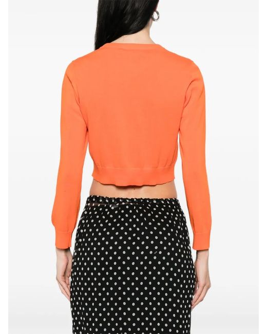 N°21 Orange Button-Up Cardigan