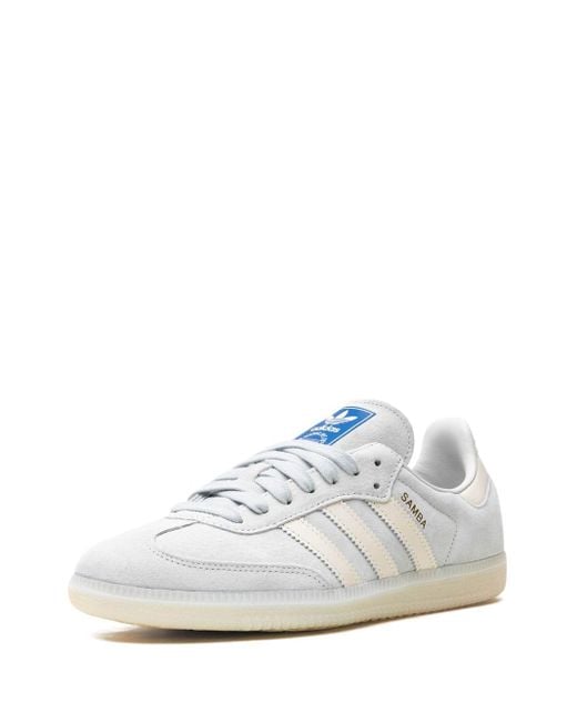 Adidas Samba Og "wonder Silver/chalk White/off White" Sneakers for men