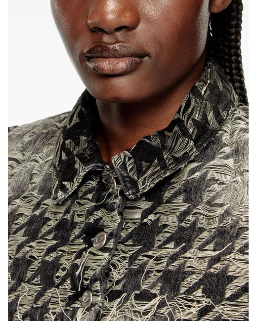 DIESEL Black De-Ansis-Fsh2 Denim Jacket