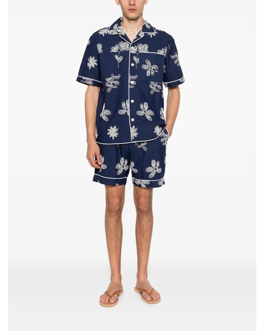 CHE Blue Flores Shorts for men