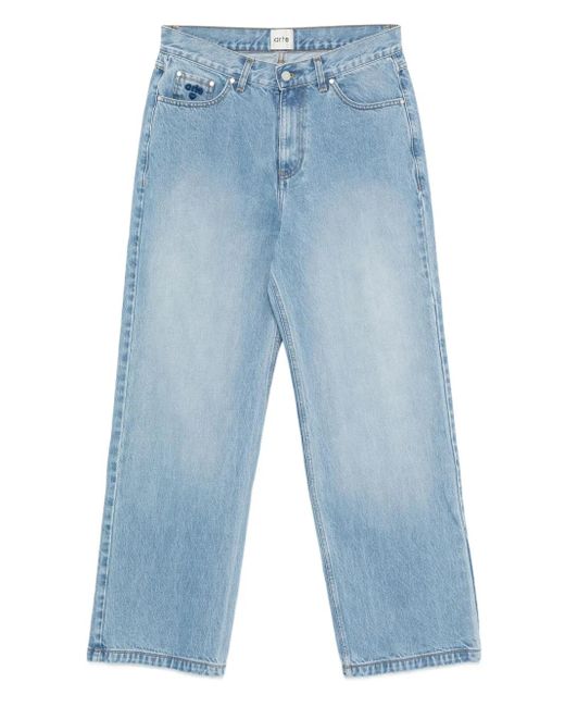 Arte' Blue Five-Pockets Jeans for men