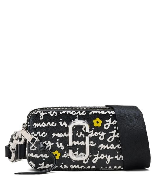 Marc Jacobs Black Joy Snapshot Mini Bag