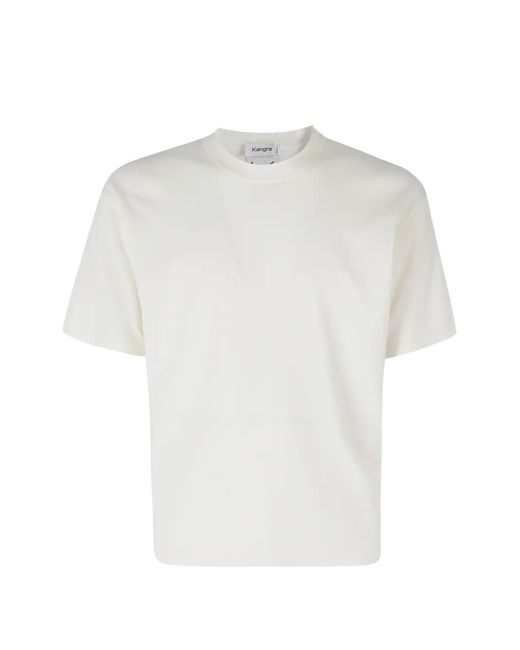 Kangra White Round-Neck Short-Sleeve T-Shirt for men