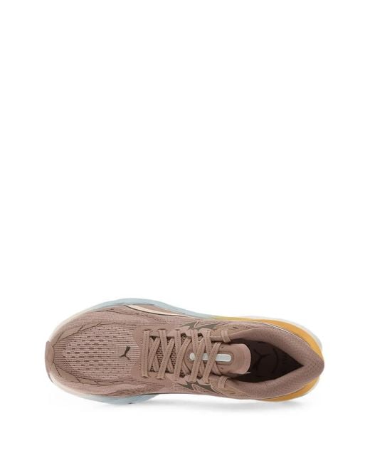 PUMA Brown Velocity Nitro 4 Rc Lace-Up Sneakers for men