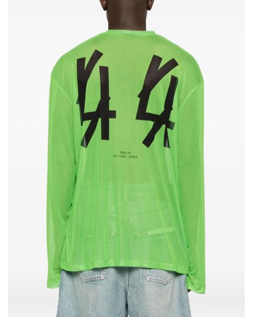 Felpa di 44 Label Group in Green da Uomo