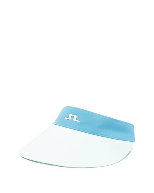 J.Lindeberg Blue Ada Wide Visor Hat