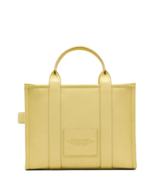 Marc Jacobs Yellow Medium The Leather Tote Bag