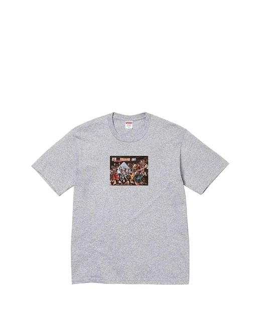 Supreme Gray Ernie Barnes T-Shirt for men
