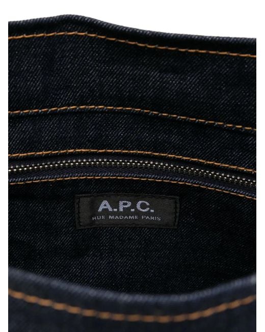 A.P.C. デニム ハンドバッグ Blue