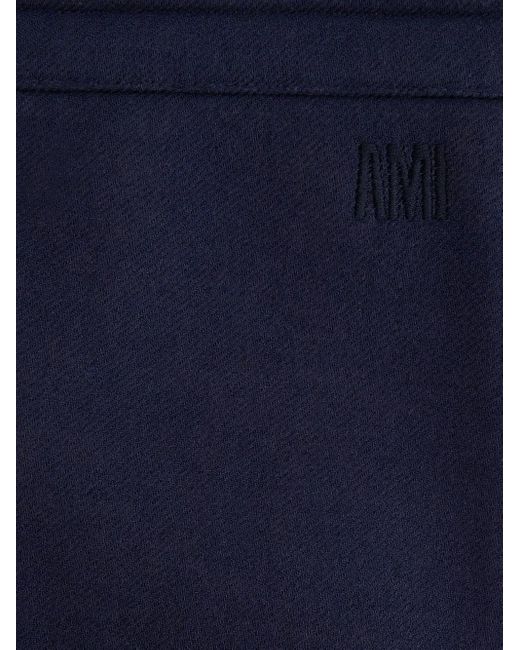 メンズ AMI Ami De Coeur トラックショーツ Blue