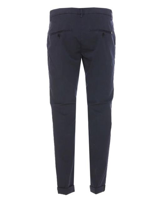 Dondup Blue Gaubert Trousers for men