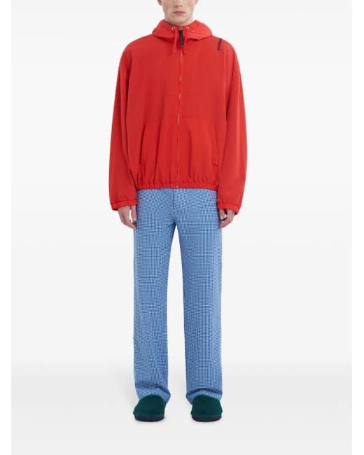 Marni Red Zipped Jacket for men