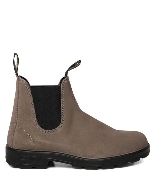 Blundstone Brown Elastic-Sided Boots for men
