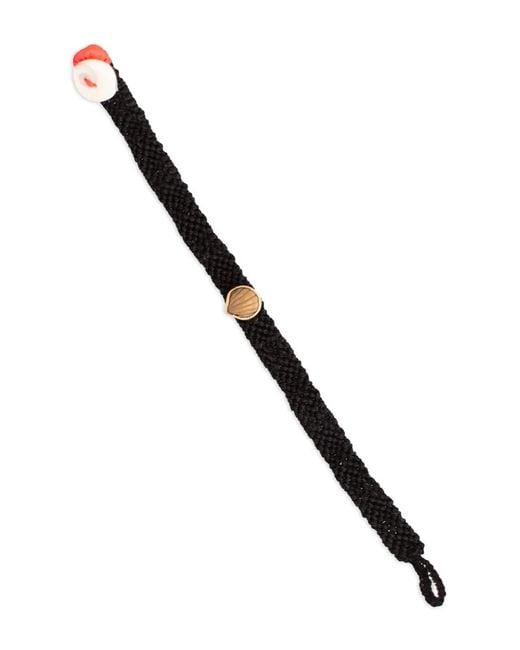 Dezso by Sara Beltran Black Petite Anadara Bracelet