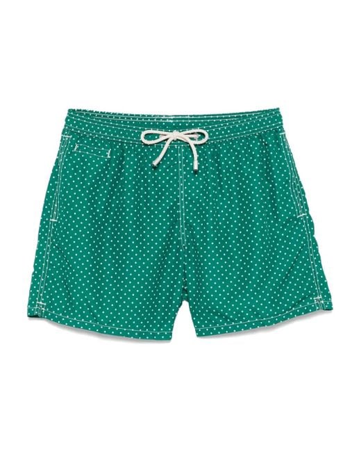 Mc2 Saint Barth Green Lighting Micro Fantasy Swim Shorts for men