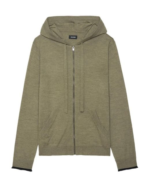 Zadig & Voltaire Clash Kapuzenjacke in Green für Herren